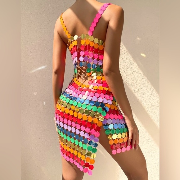KALEIDOSCOPE RAVE DRESS - Picture 7 of 8